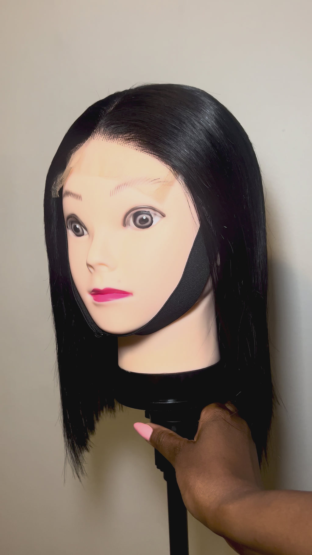 Vietnamese 5x5 HD Bob Wig